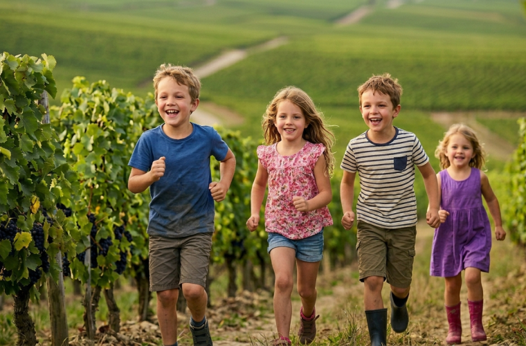 Saint-Émilion en famille