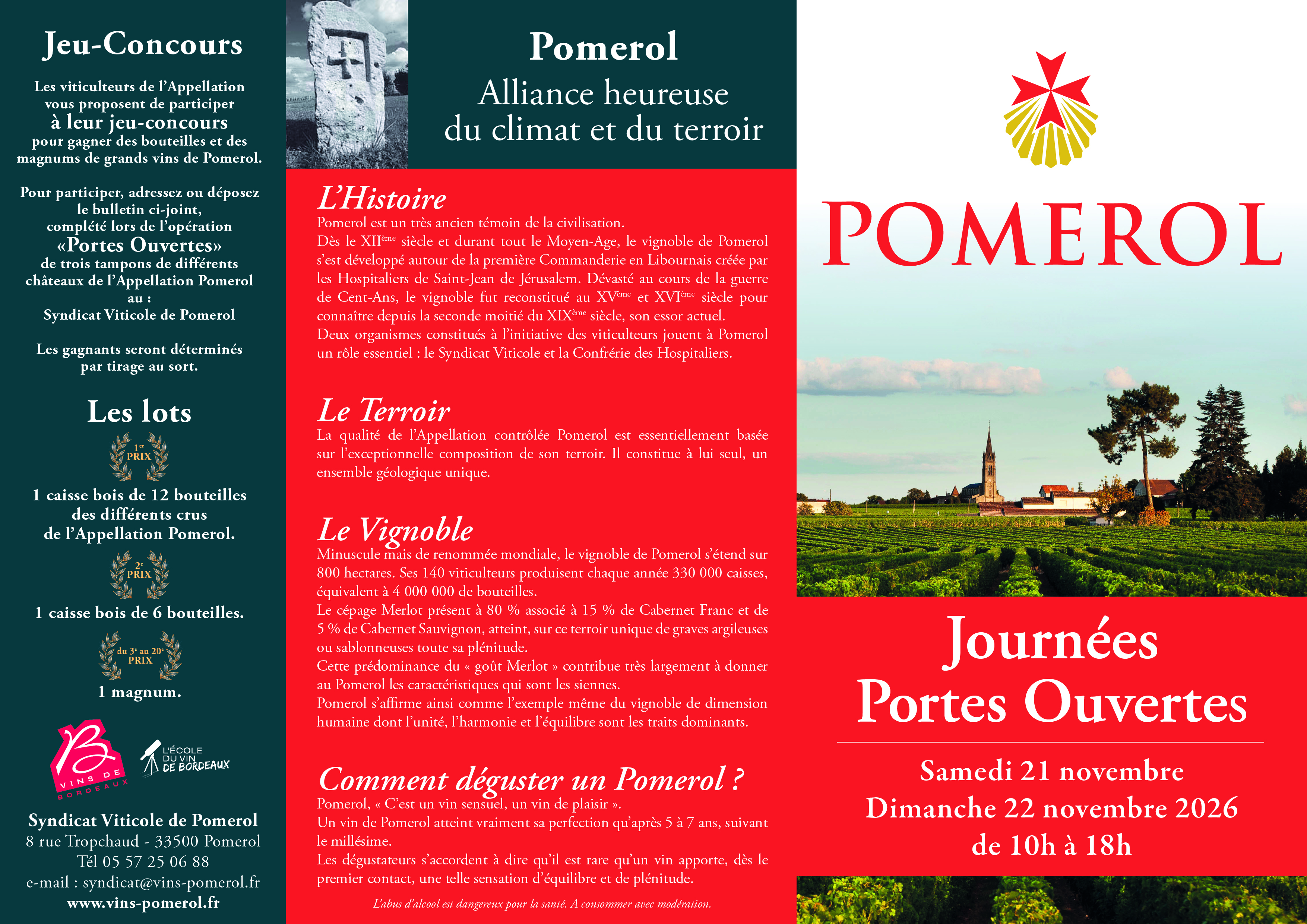 Jornadas de puertas abiertas de Pomerol