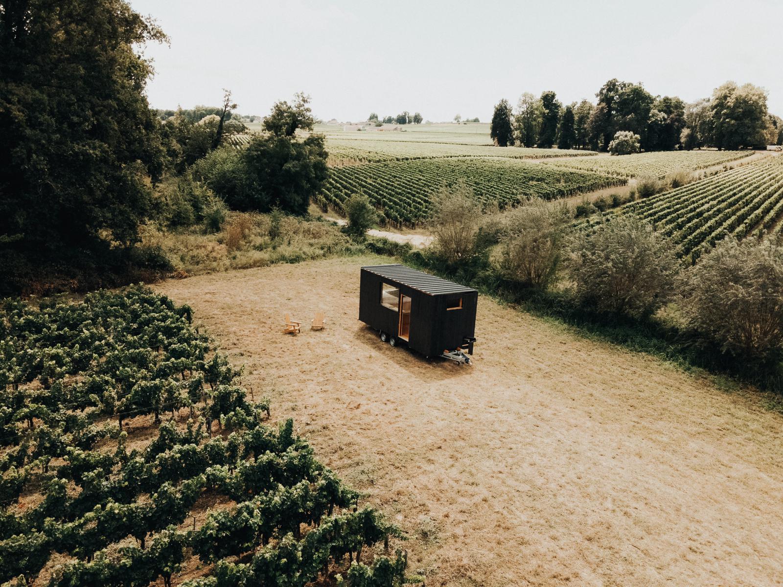 Parcel Tiny House à Château Champion