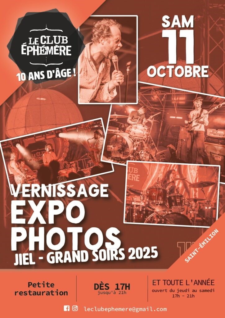 La nouvelle expo au Club Ephémère