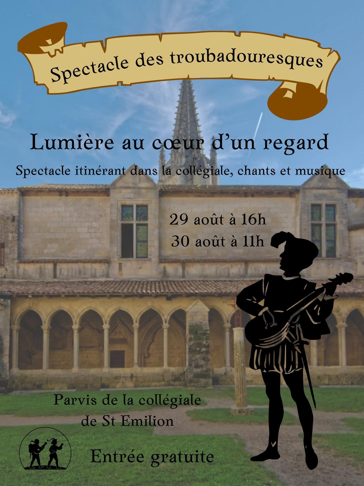 Spectacle des troubadouresques