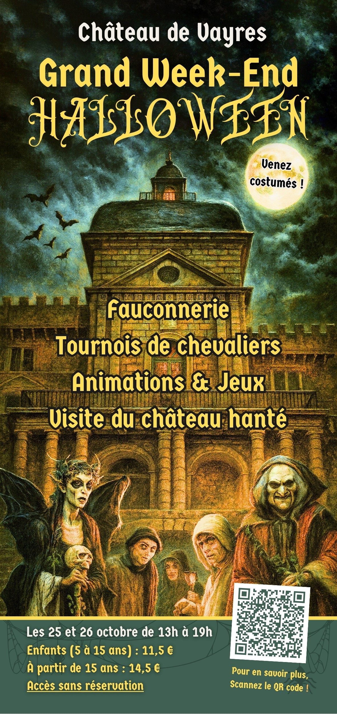 Halloween au Château de Vayres