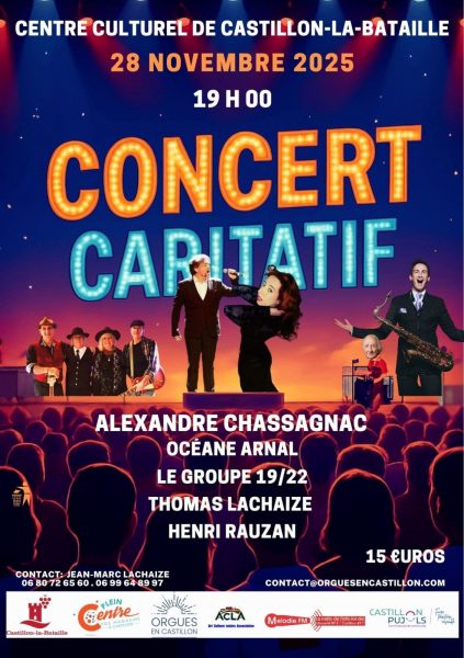 Concerto Caritativo em Castillon-La-Bataille