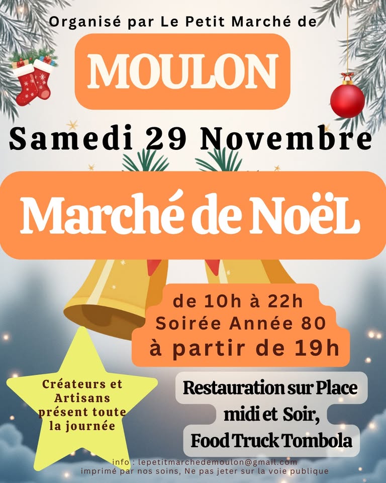 Weihnachtsmarkt in Moulon