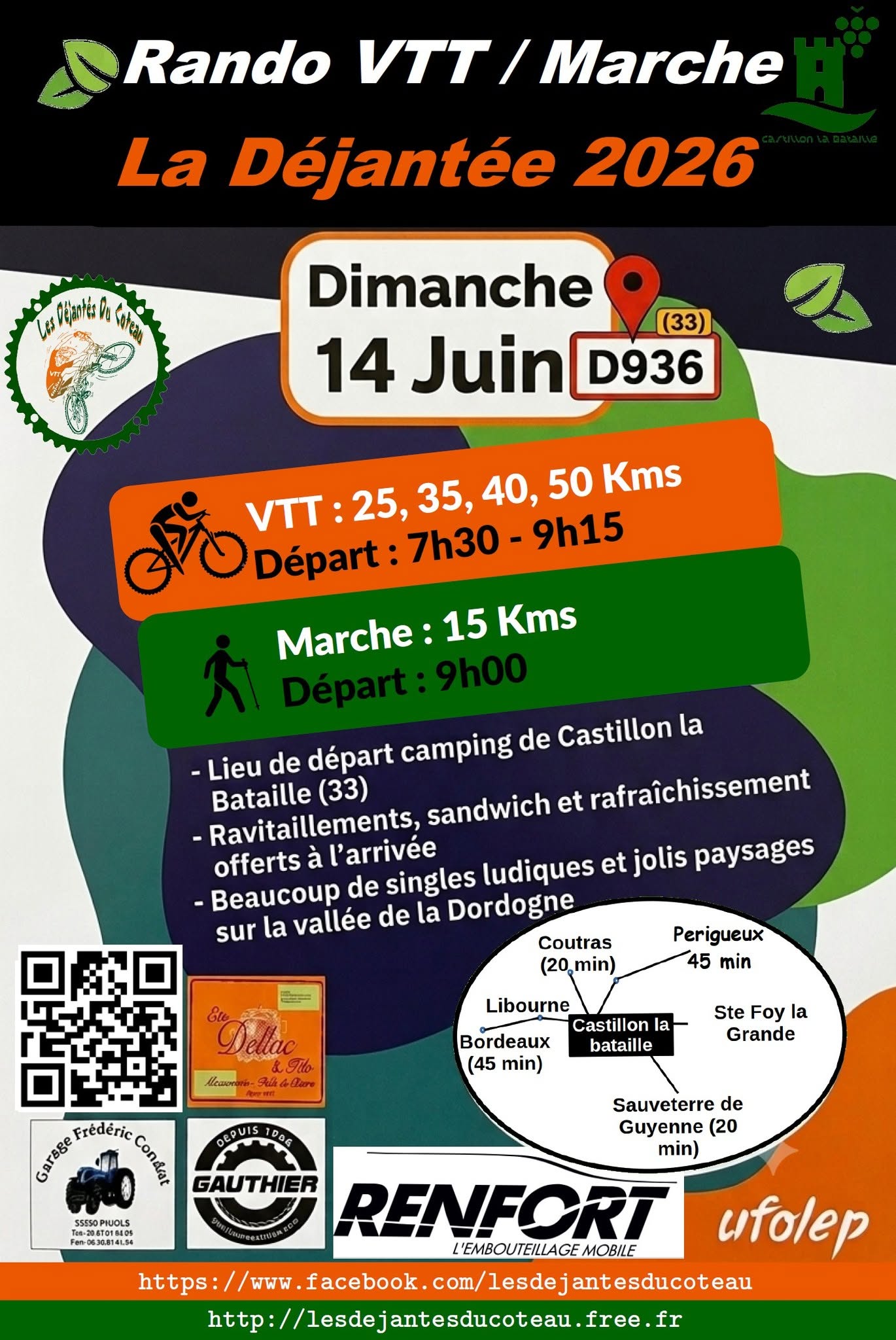 Mountainbike-Tour / Wanderung – La Déjantée 2026