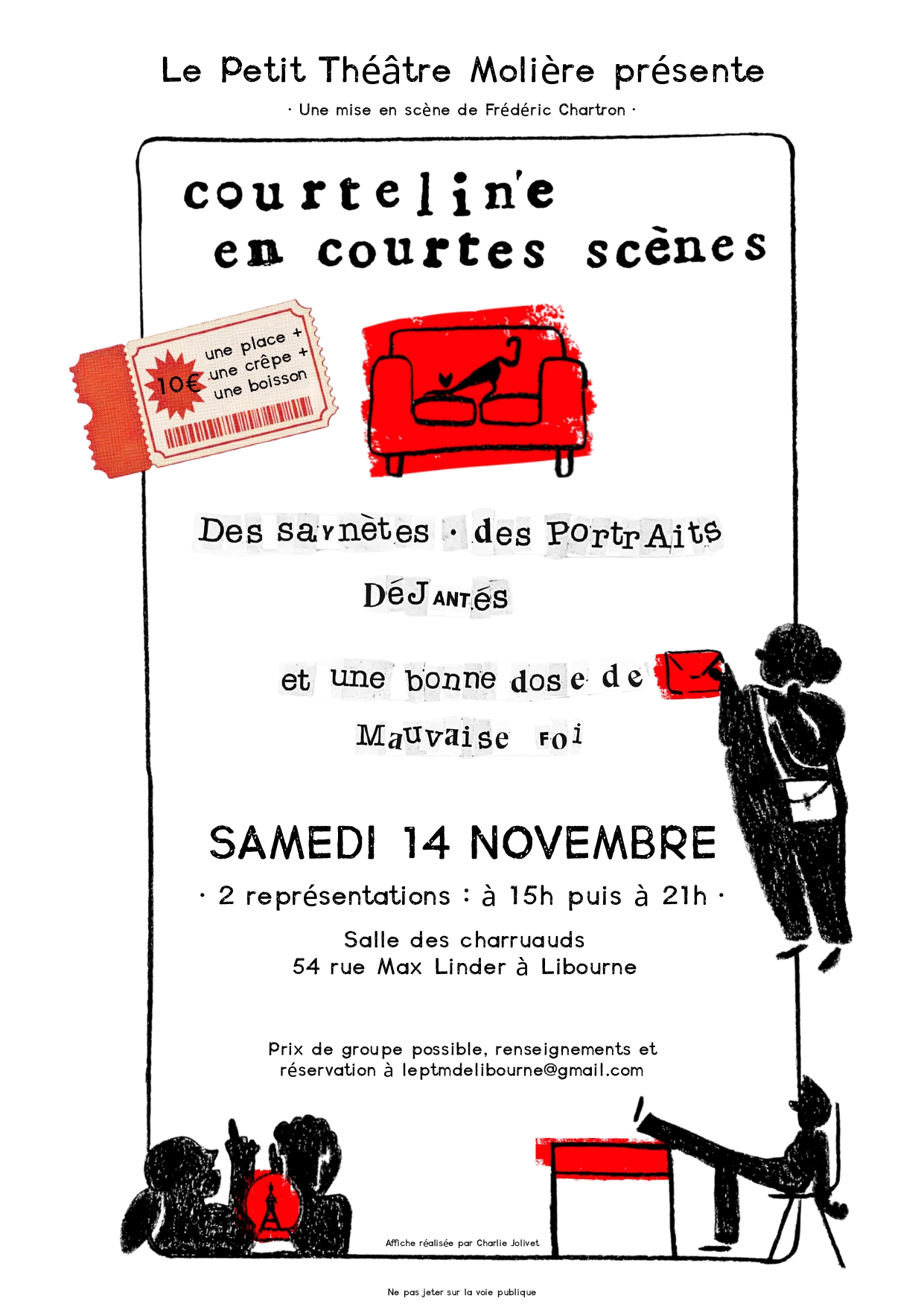 Courteline en escenas breves