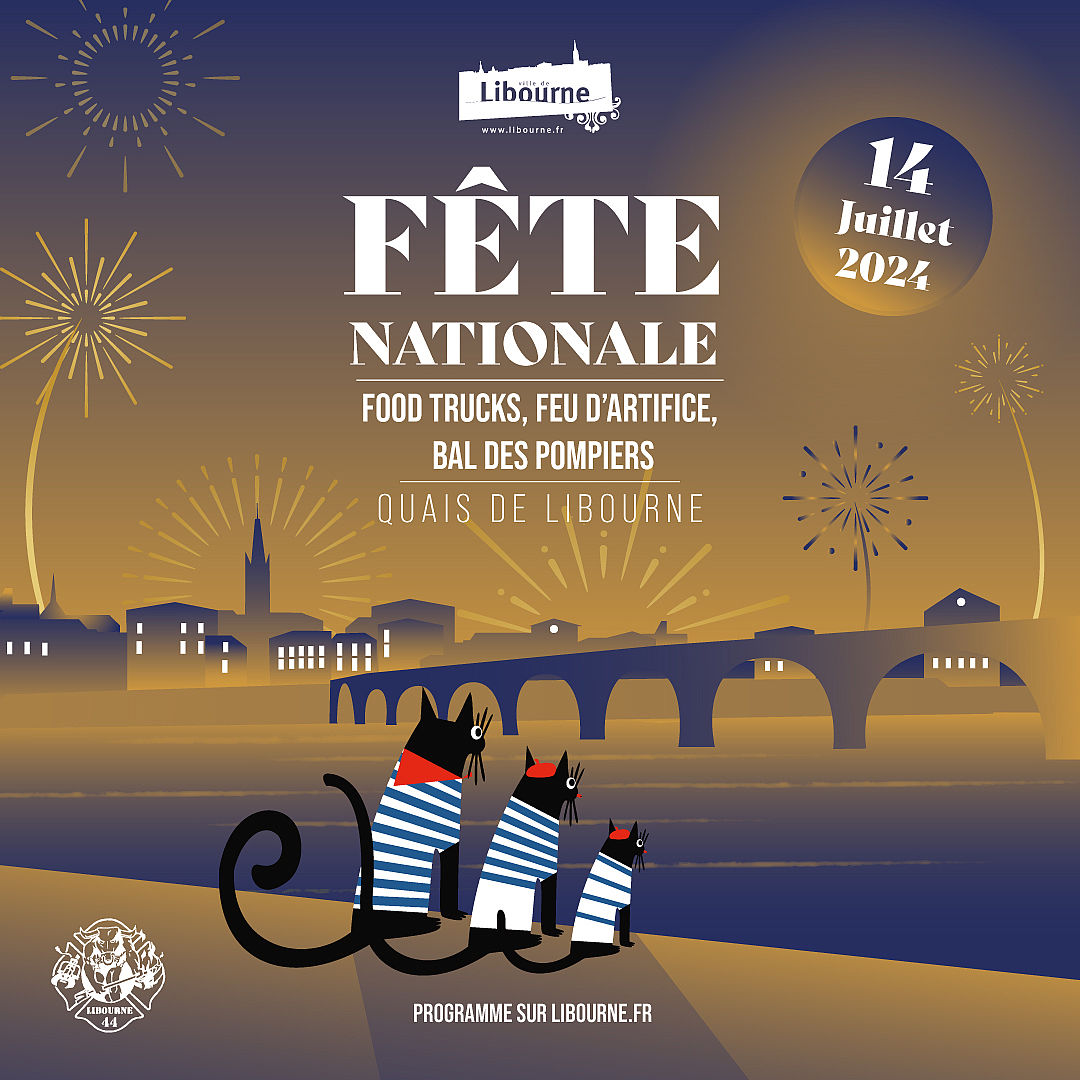 FÊTE NATIONALE DU 14 JUILLET 2024 !