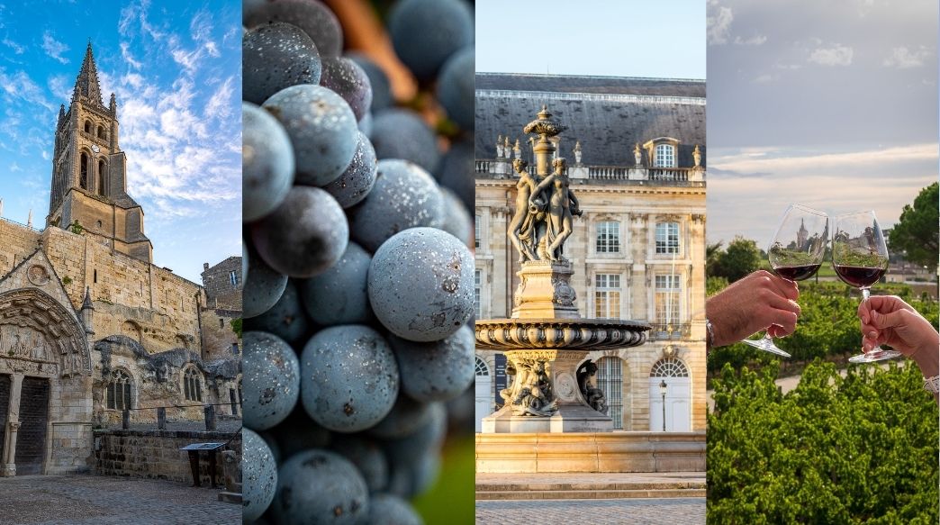 Entre piedra y vino de Saint Emilion a Burdeos