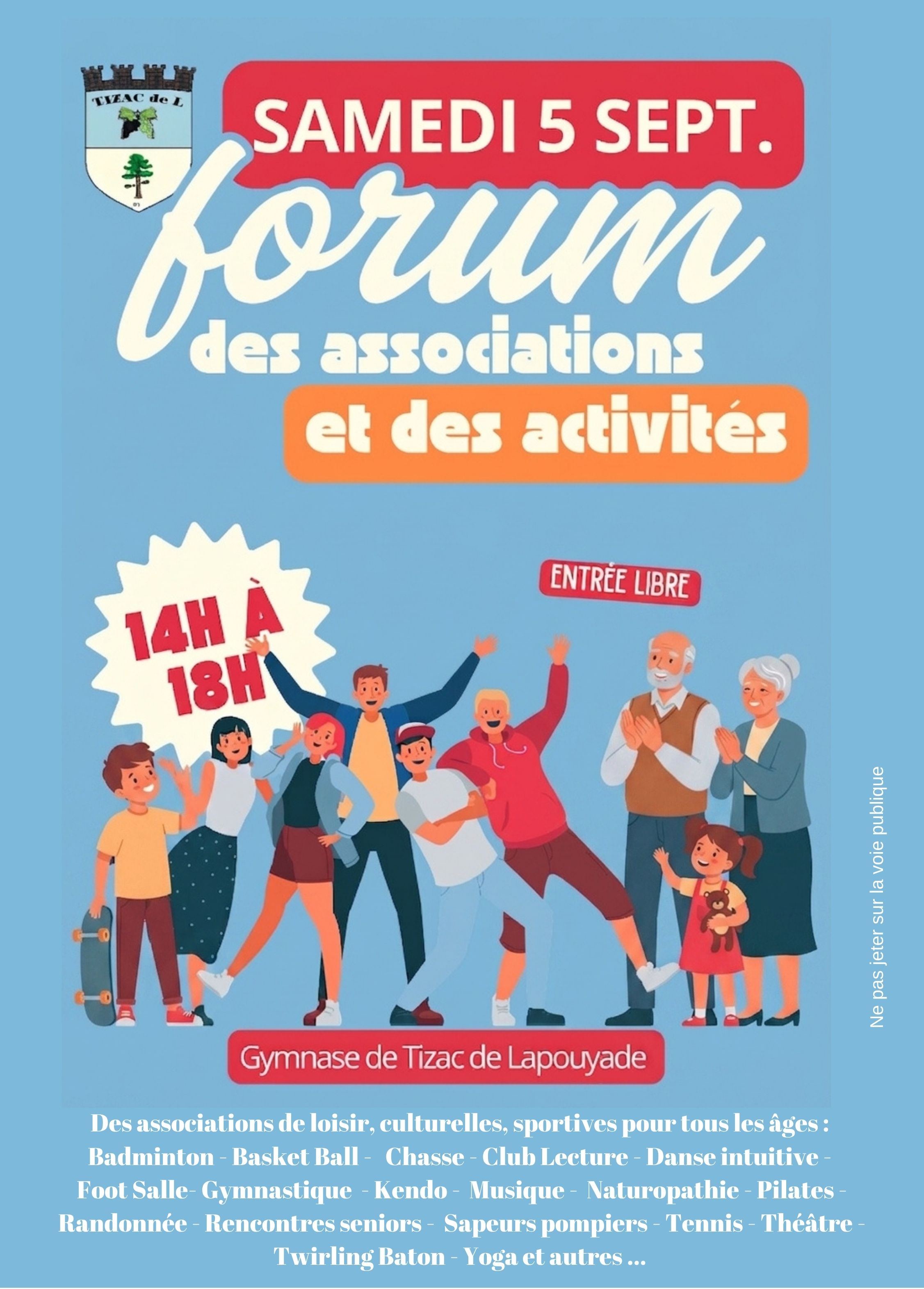 Liefdadigheidsbeurs in Tizac de Lapouyade