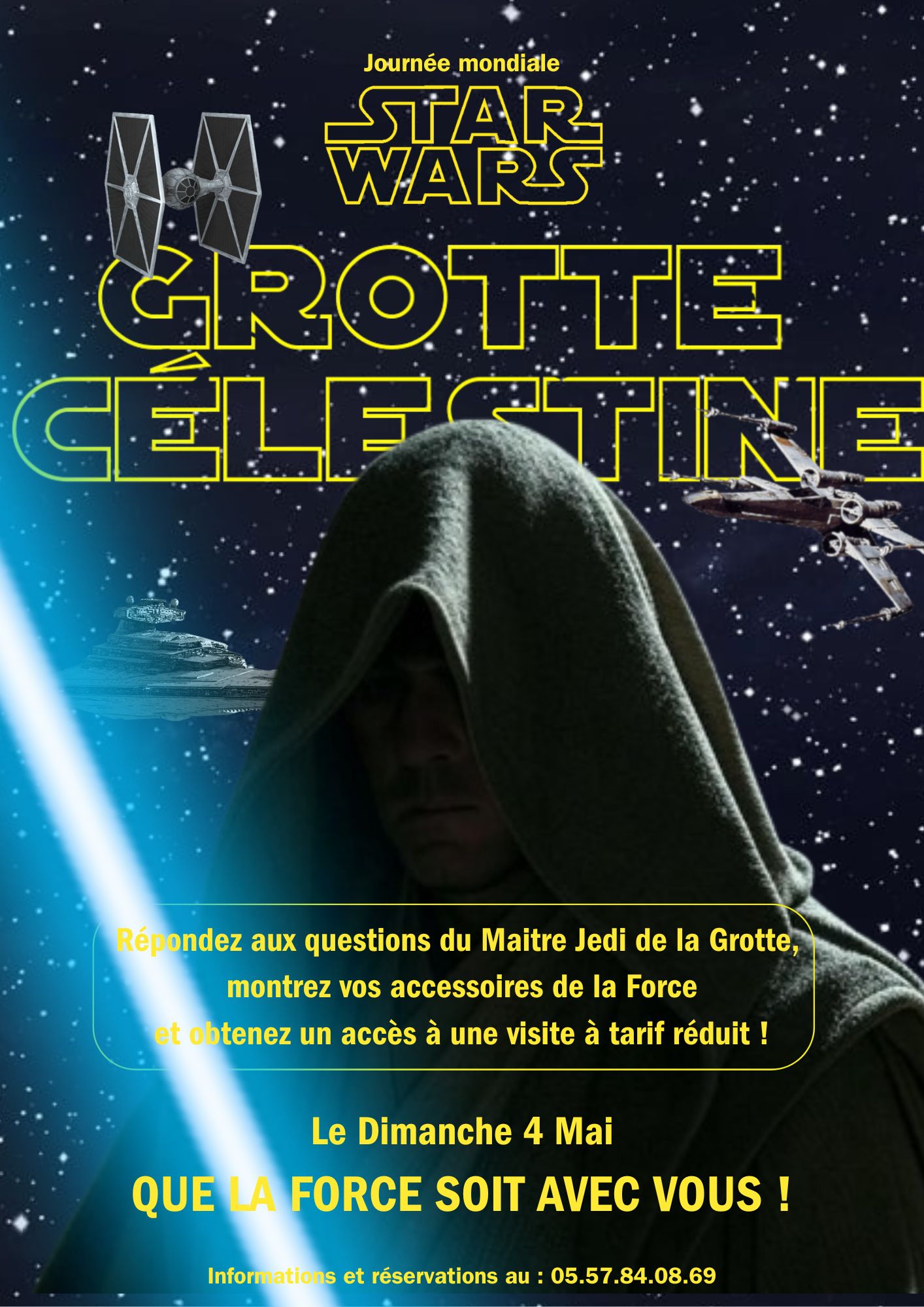 Grotte Célestine celebra la Giornata mondiale di Star Wars