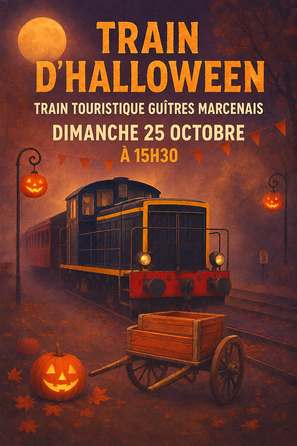 Guîtres Tourist Train – Halloween Train