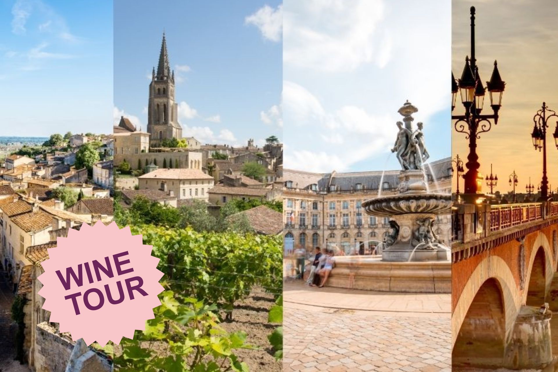 Unesco de Saint-Emilion à Bordeaux