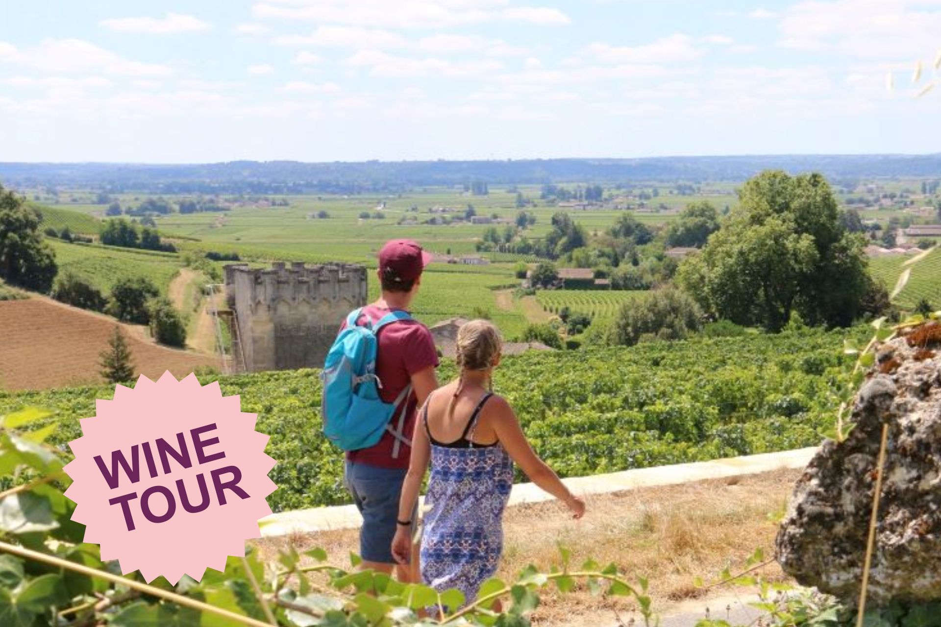 Balade dans le vignoble de Saint-Emilion - Wine tour