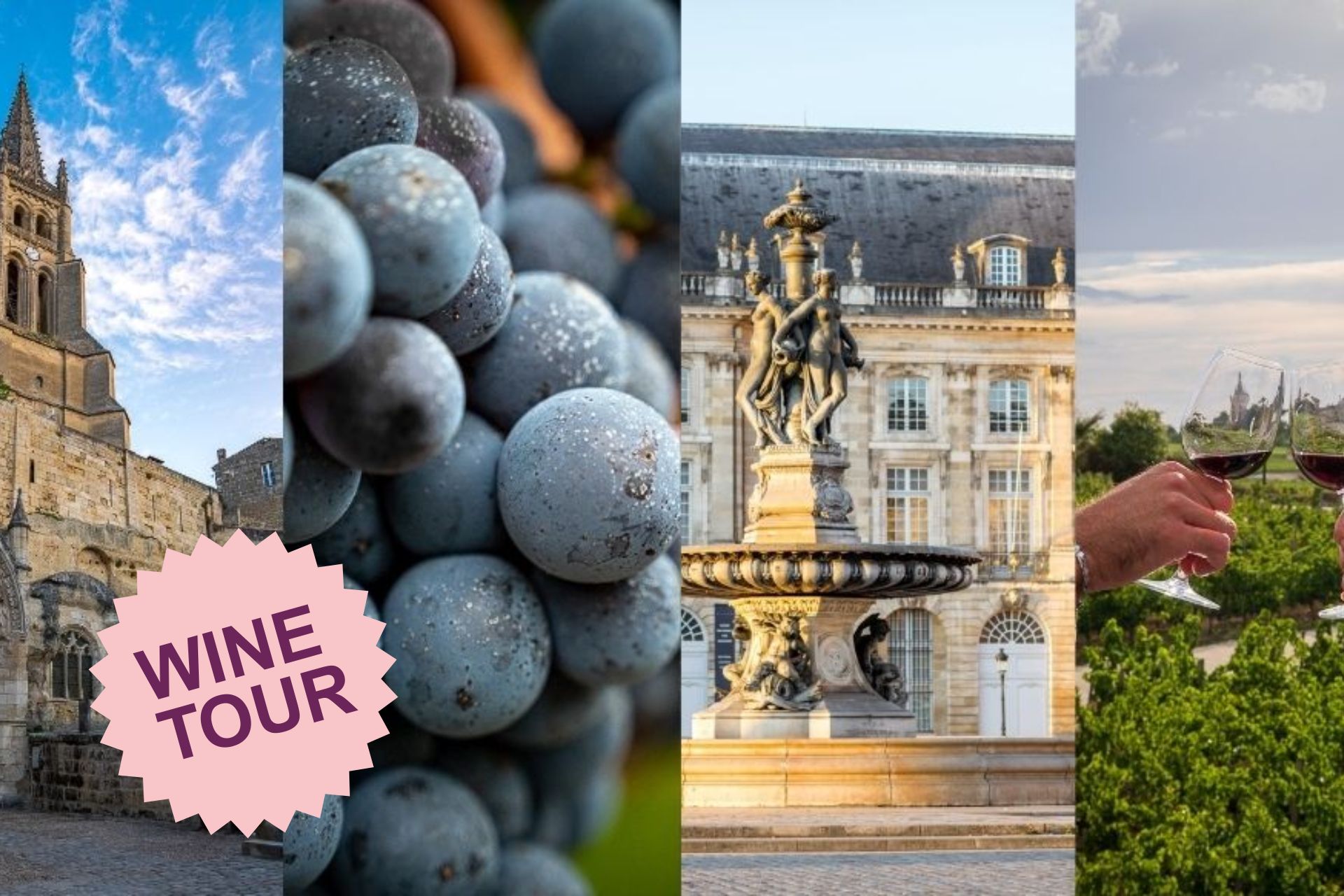 Entre pierre et vin de Saint-Emilion à Bordeaux