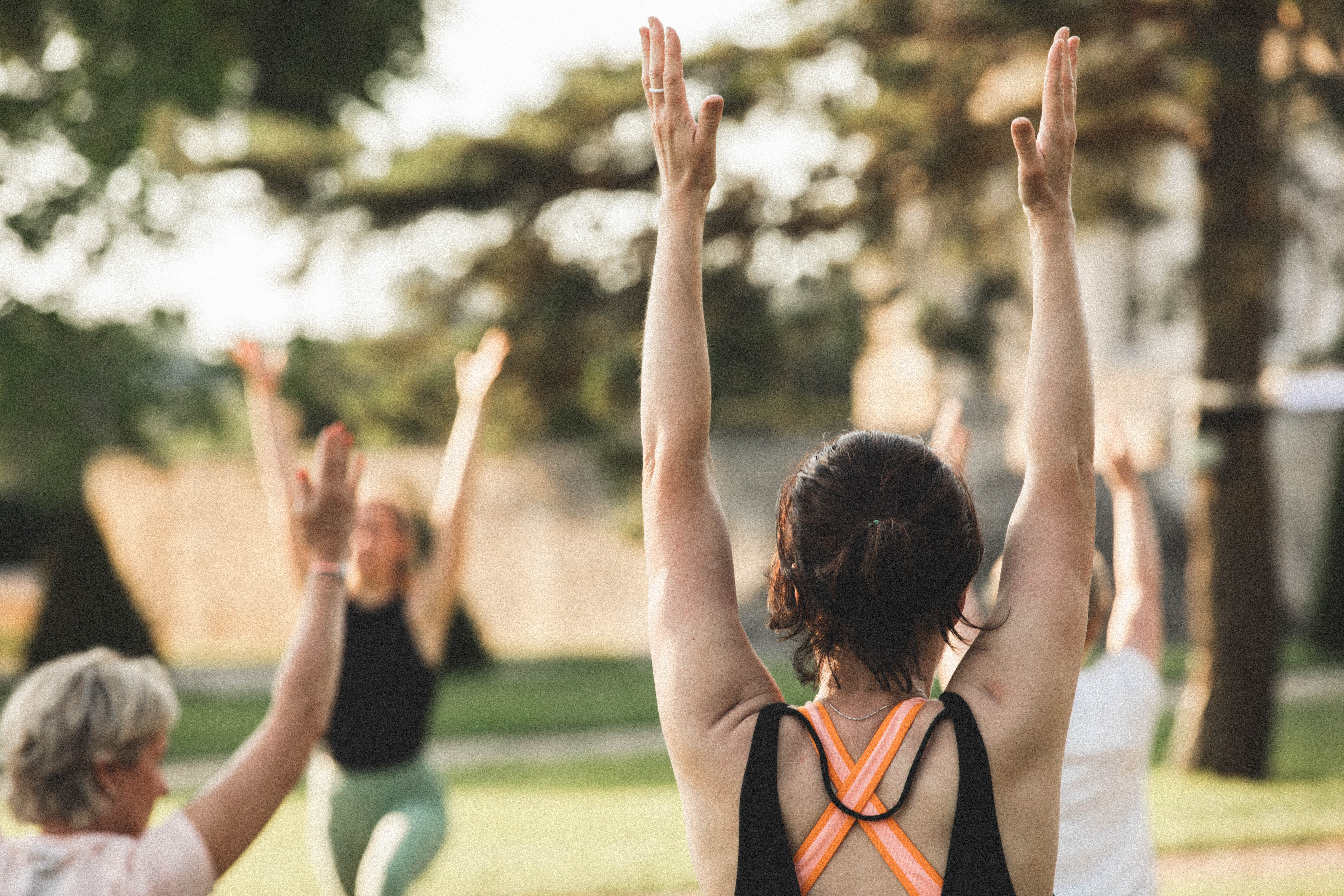 Yoga en el Château